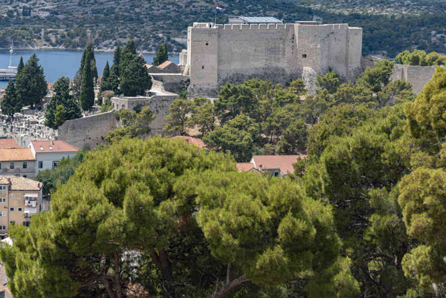 Croacia - Sibenik 43 - fortaleza de San Miguel